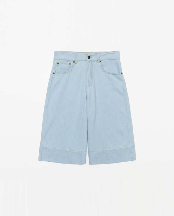 【INDIGO】Denim bermuda pants Denim 440 Bermuda Jeans in Indigo